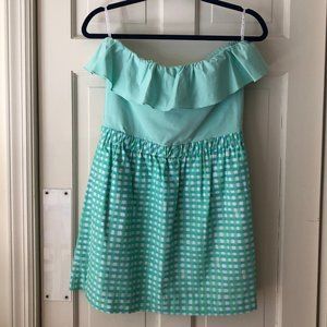 Lilly Pulitzer Athens Dress Aqua- Size M